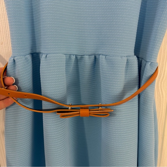 Grace Karin Sleeveless Fit-and-Flare Dress with Bow Belt, EUC, Girls 11/12 - Picture 6 of 14